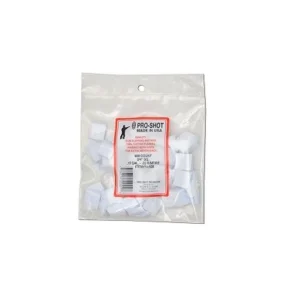 .17-.22 Cal. Rimfire Lot de 500 patchs de nettoyage 3/4"