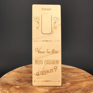 Marque-page demande Parrain
